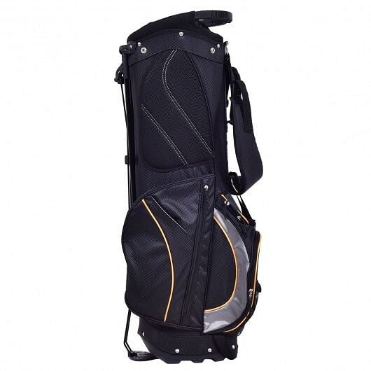 9 Inch Golf Stand Bag Divider Carry Pockets Storage-1